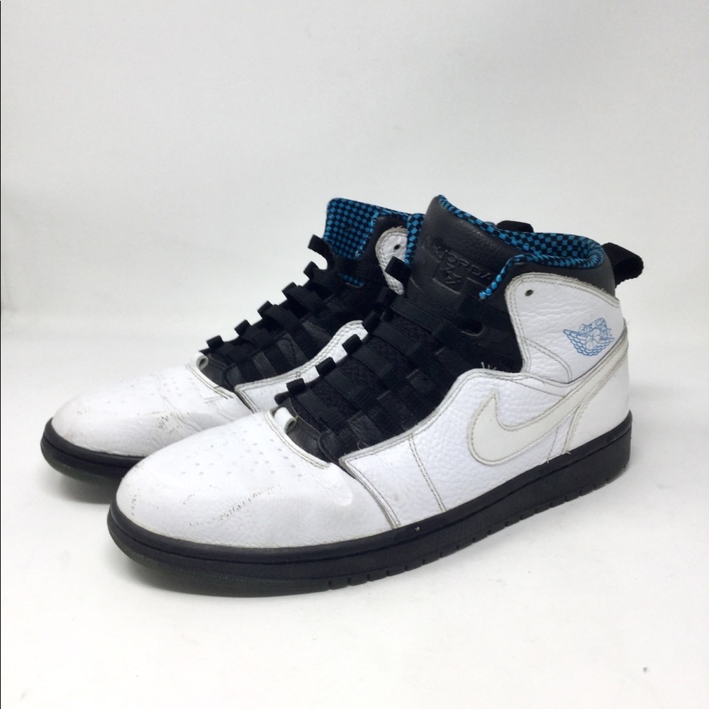 air jordan 1 retro 94-white black dark powder blue